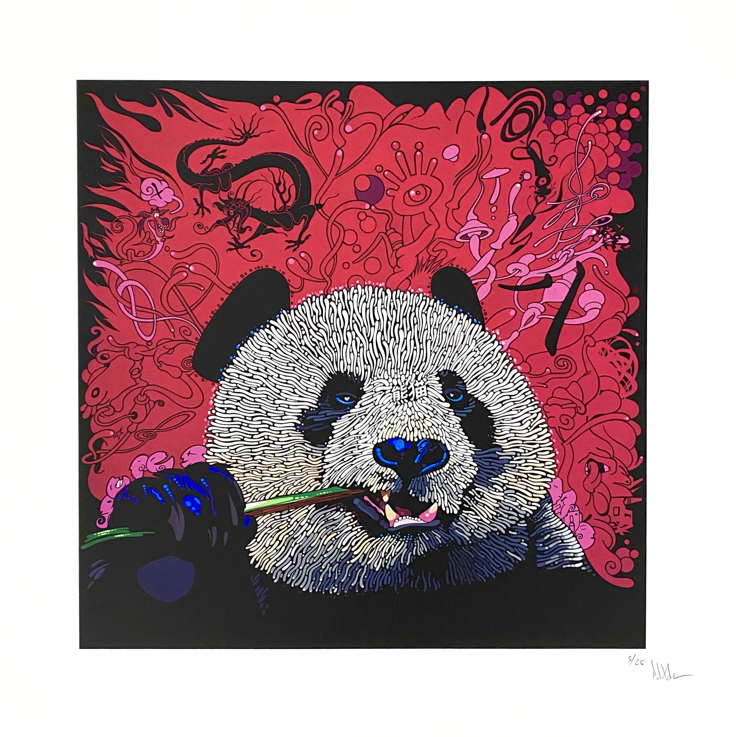 Editin numérique de l'artiste Paxal.