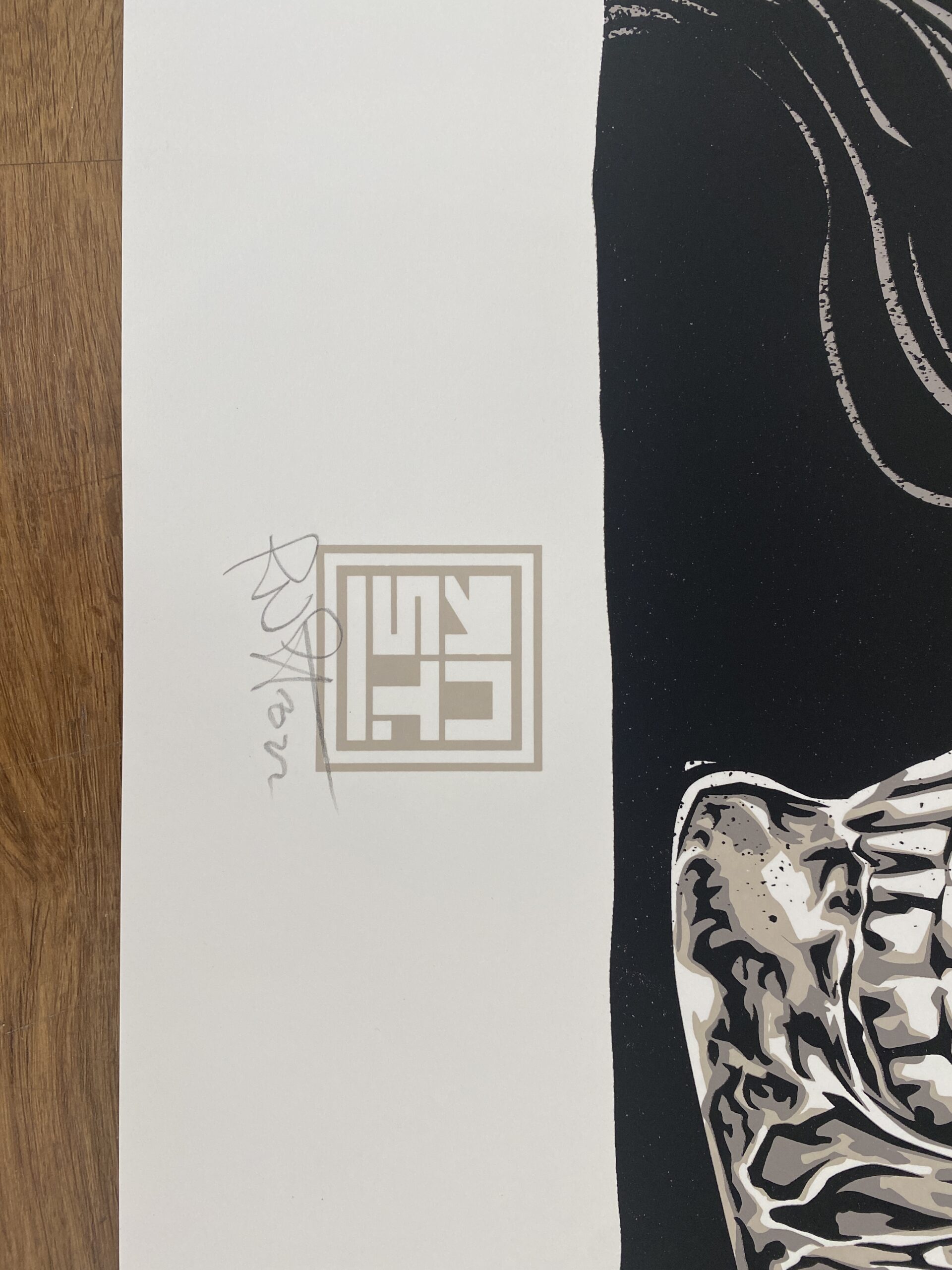 RNST <br> Sérigraphie  AMOUR AMOR – Image 3