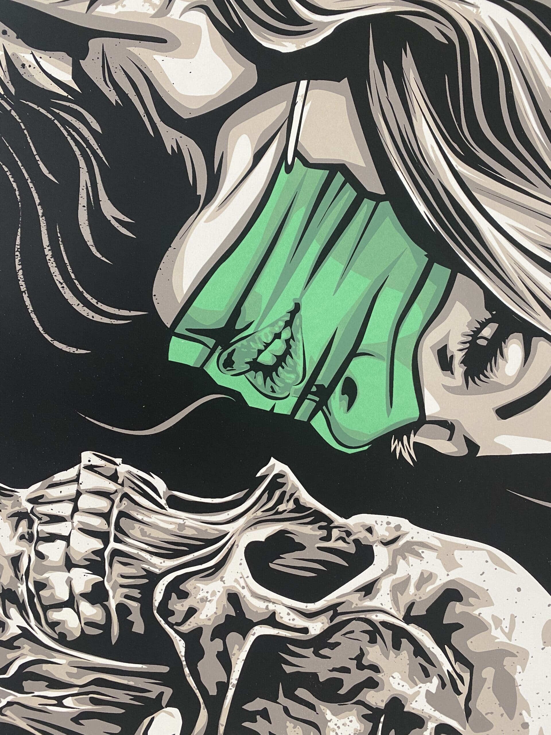 RNST <br> Sérigraphie  AMOUR AMOR – Image 4