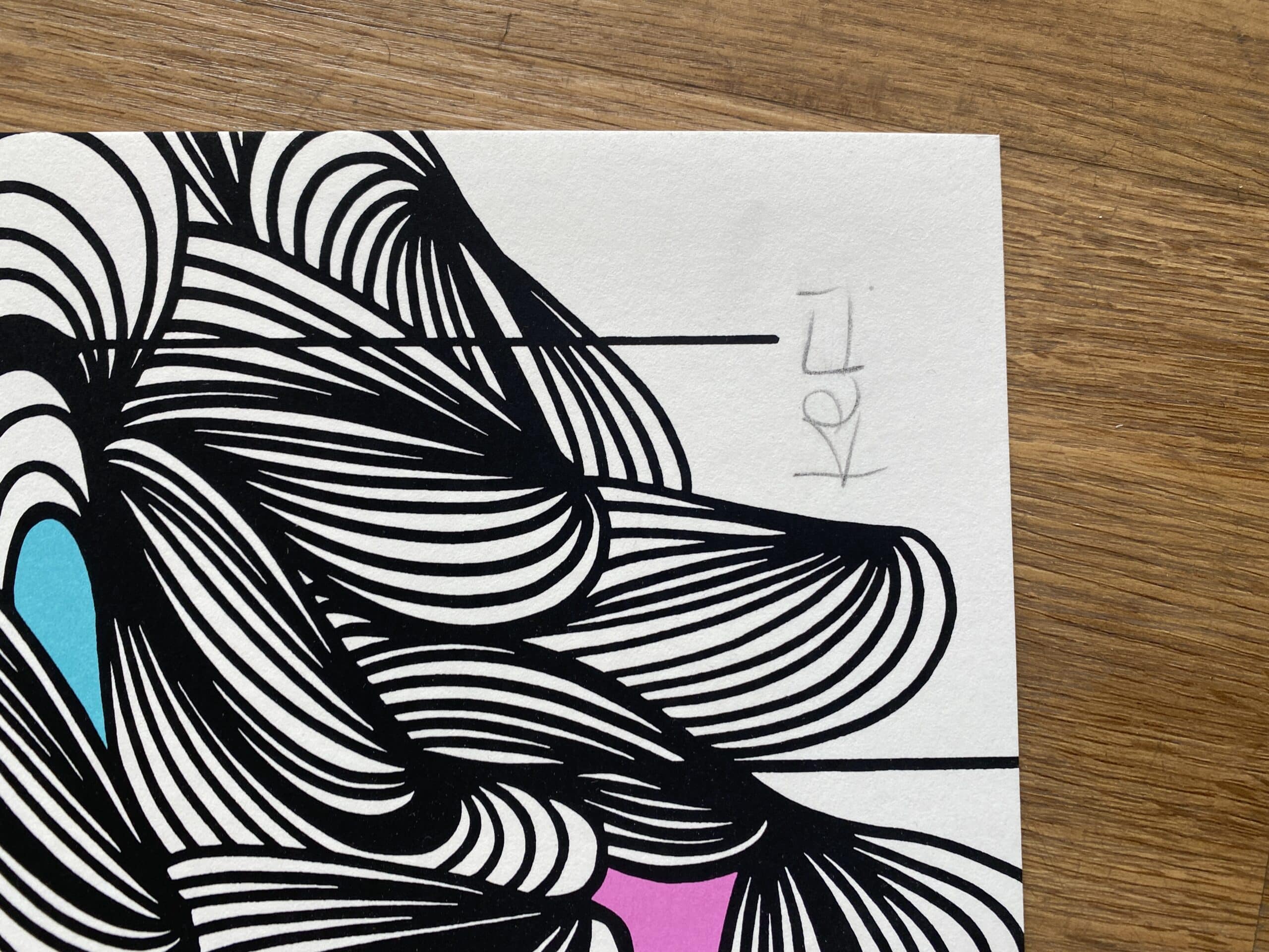 Kef! <br> Calm Transition #7- 46X46cm – Image 3