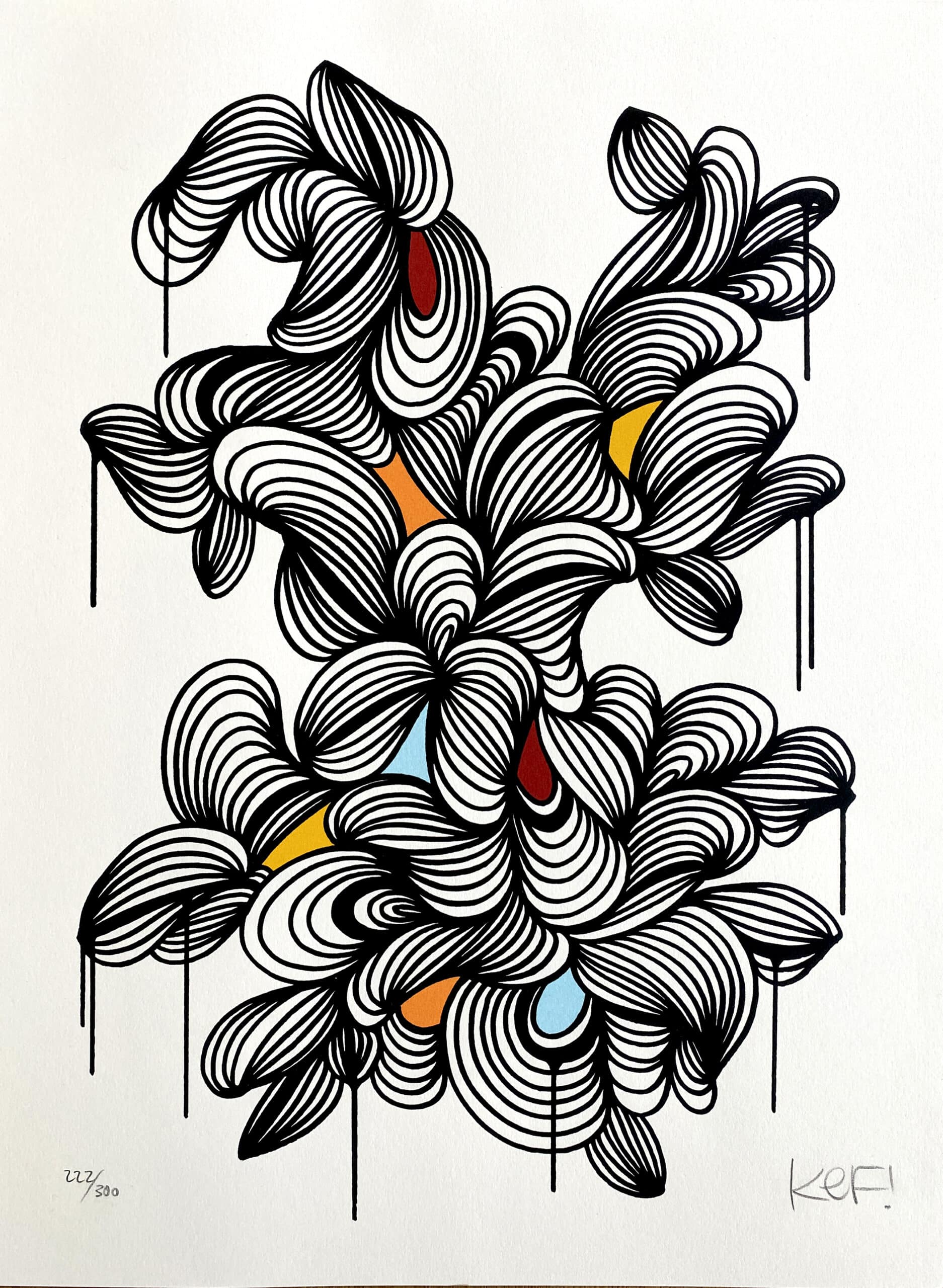 Kef! <br> Sound of the Sunset #7 - 41x30cm