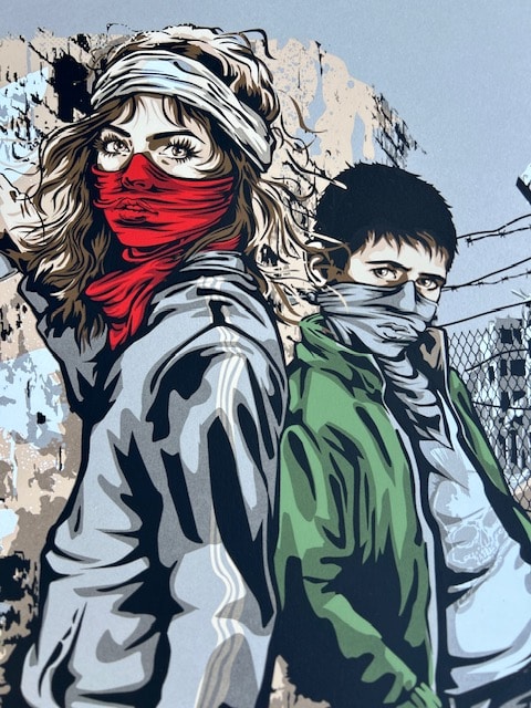 RNST <br> Sérigraphie Solidarité entre les peuples