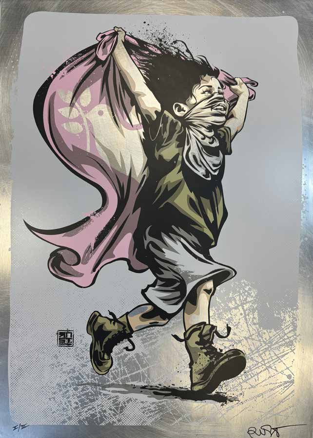 RNST <br> PEACE (Sérigraphie alu 2/3)