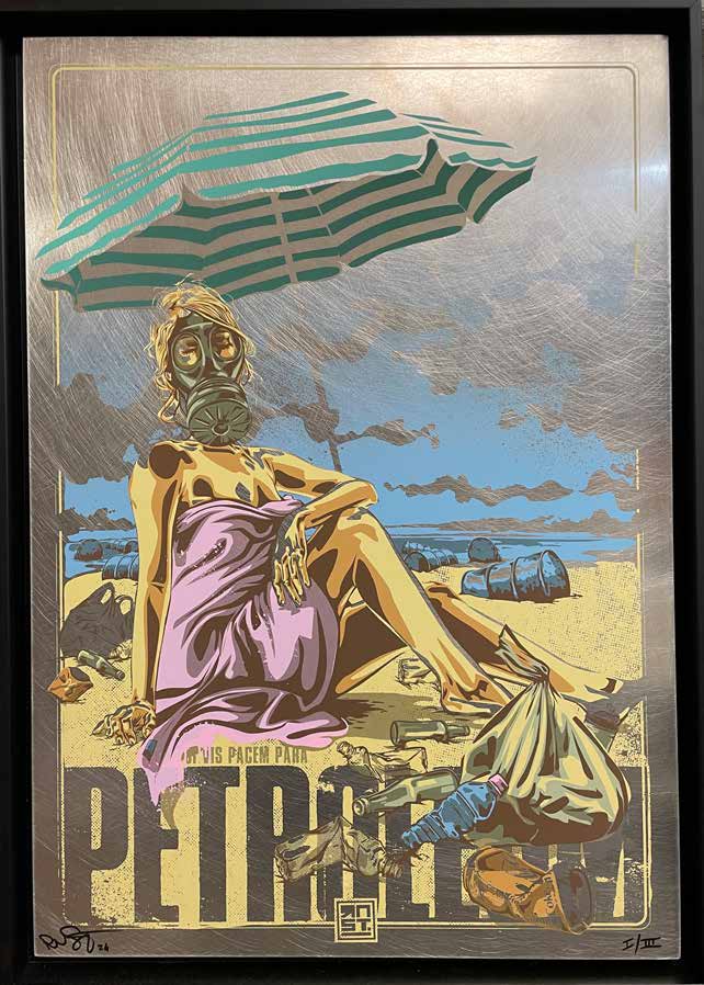 RNST <br> PETROLEUM (Sérigraphie alu 1/3)
