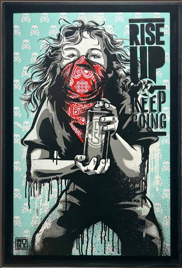 RNST <br>RISE UP KEEP GOING (oeuvre originale)