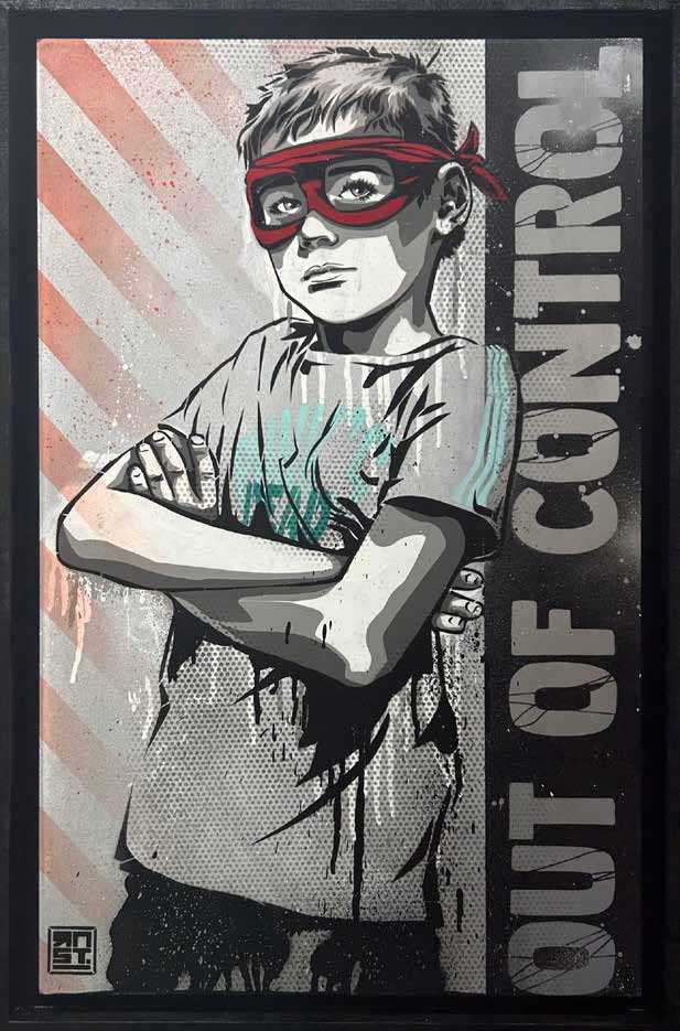 RNST <br> OUT OF CONTROL(oeuvre originale)