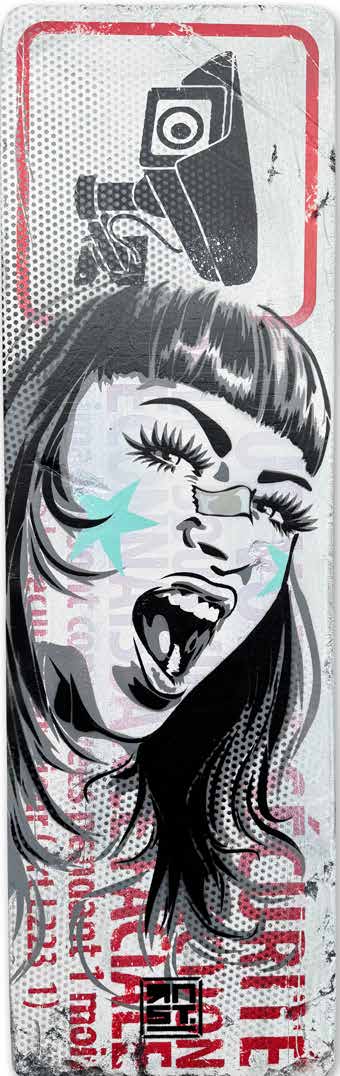 RNST <br> REALFACE GLAMOFLAGE (oeuvre originale)