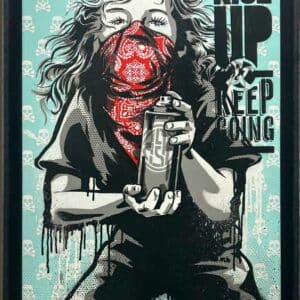 RNST <br>RISE UP KEEP GOING (oeuvre originale)