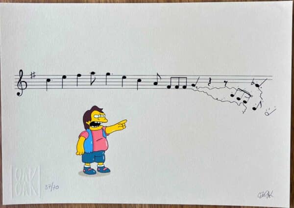 OakOak  Note musique « Nelson Muntz »