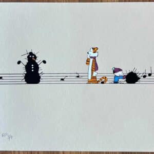 OakOak  Note musique « Calvin et Hobbes »