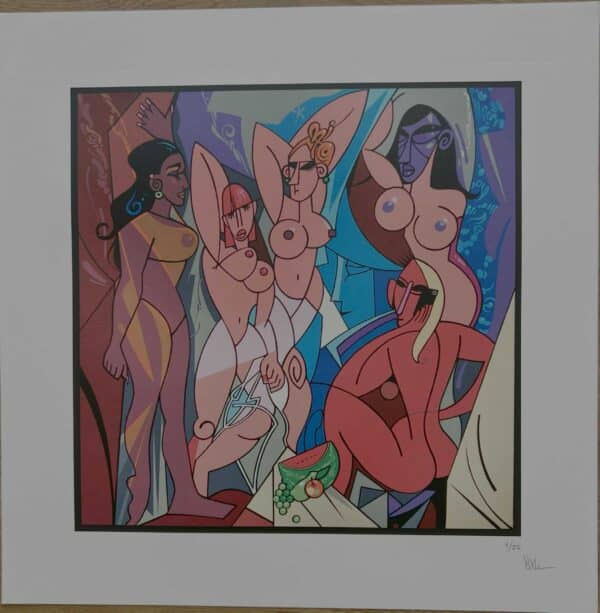 Paxal  Demoiselles d’Avignon