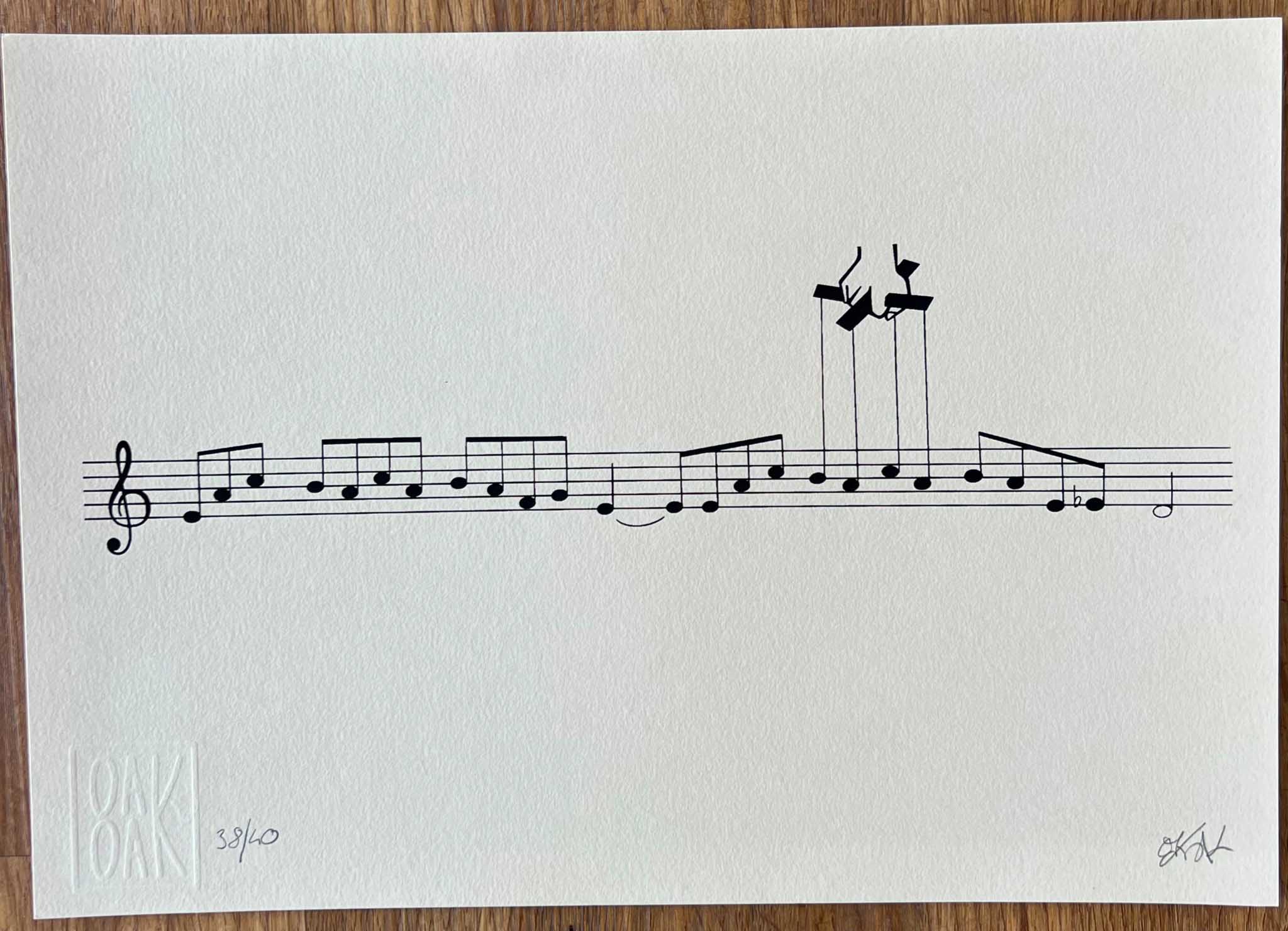 OakOak  Note musique « Le parrain »