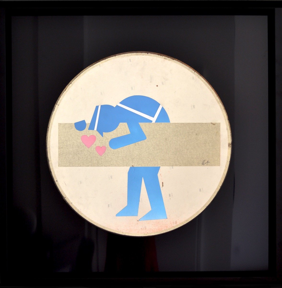 Clet <br> Poliziotto Innamorato