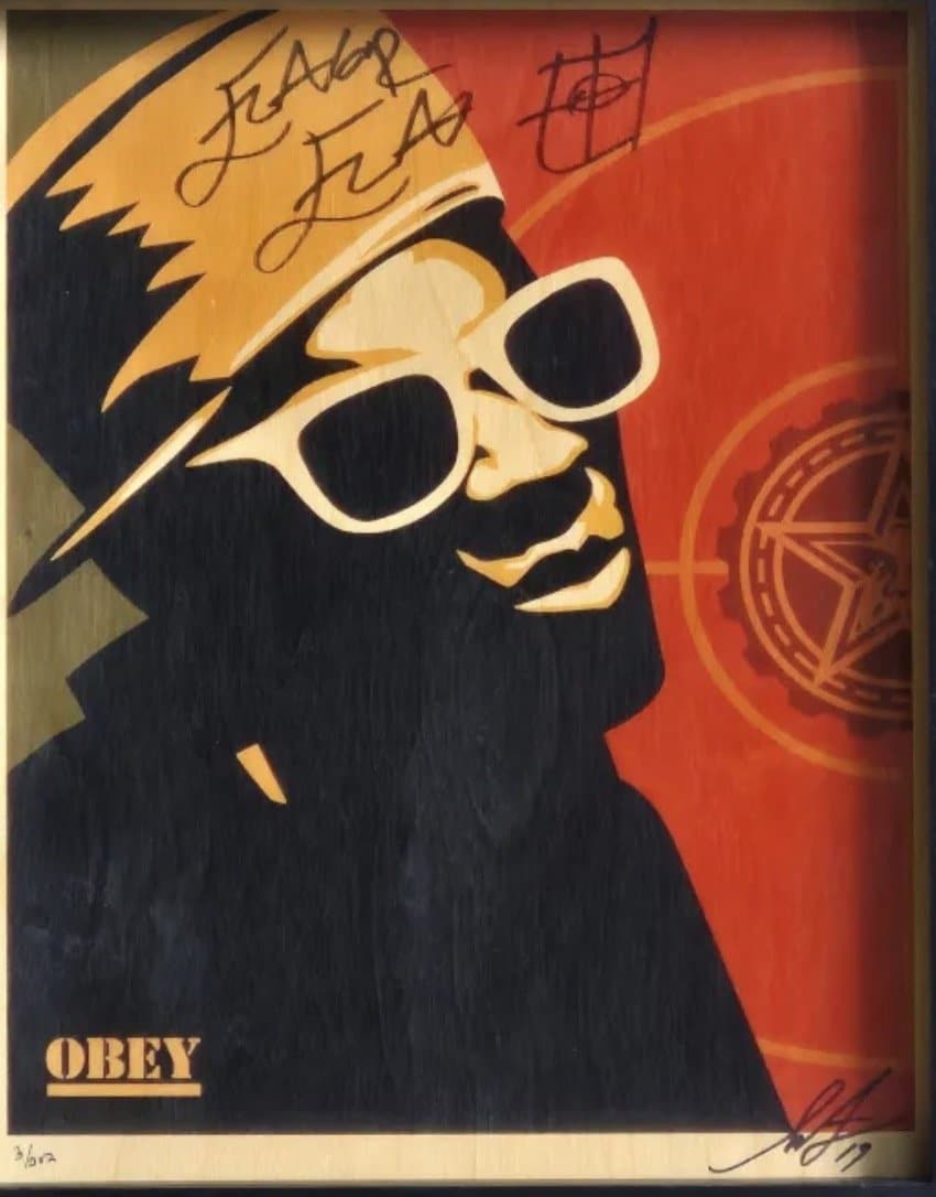 OBEY <br> Flavor Flav, 2017