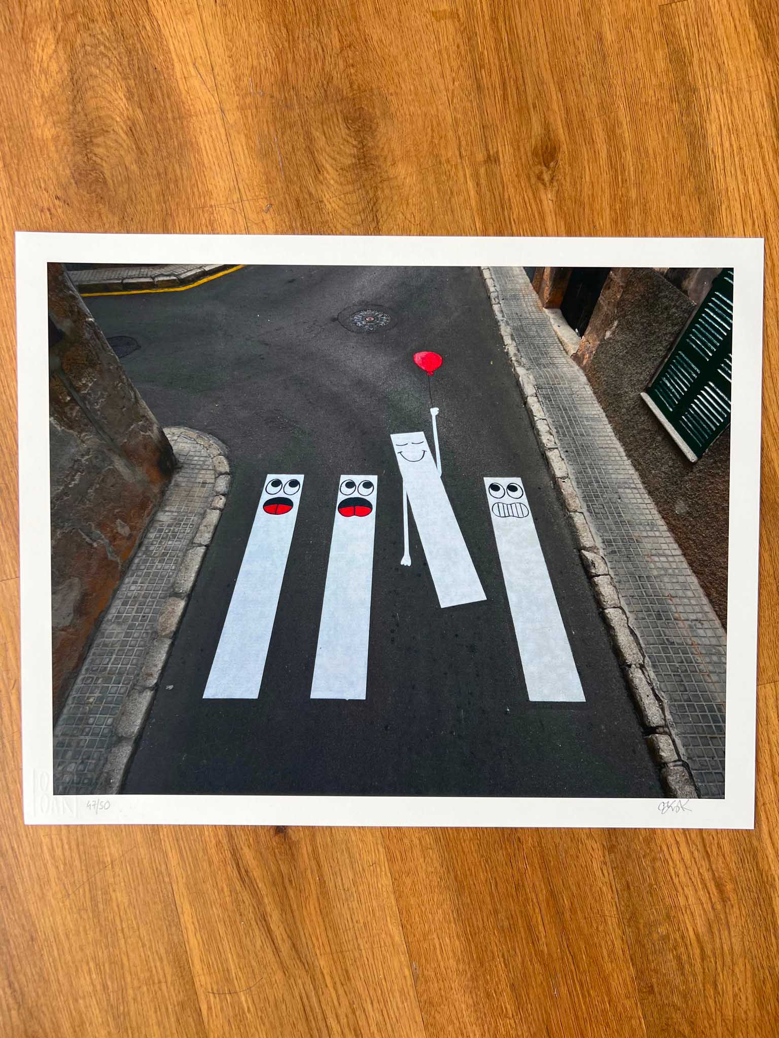 OakOak  Passage pieton ballon