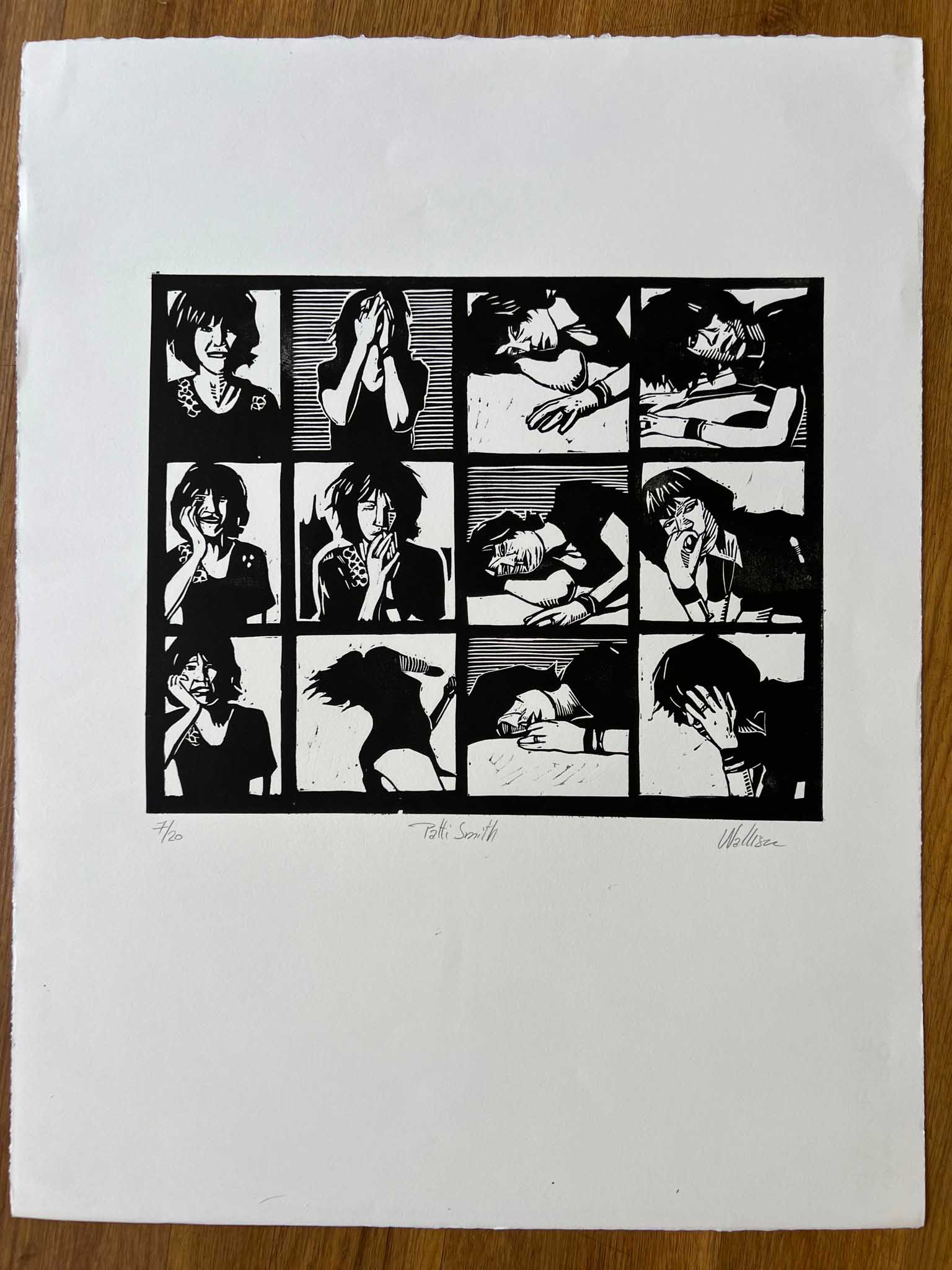 Walliser  Patti Smith petit BD