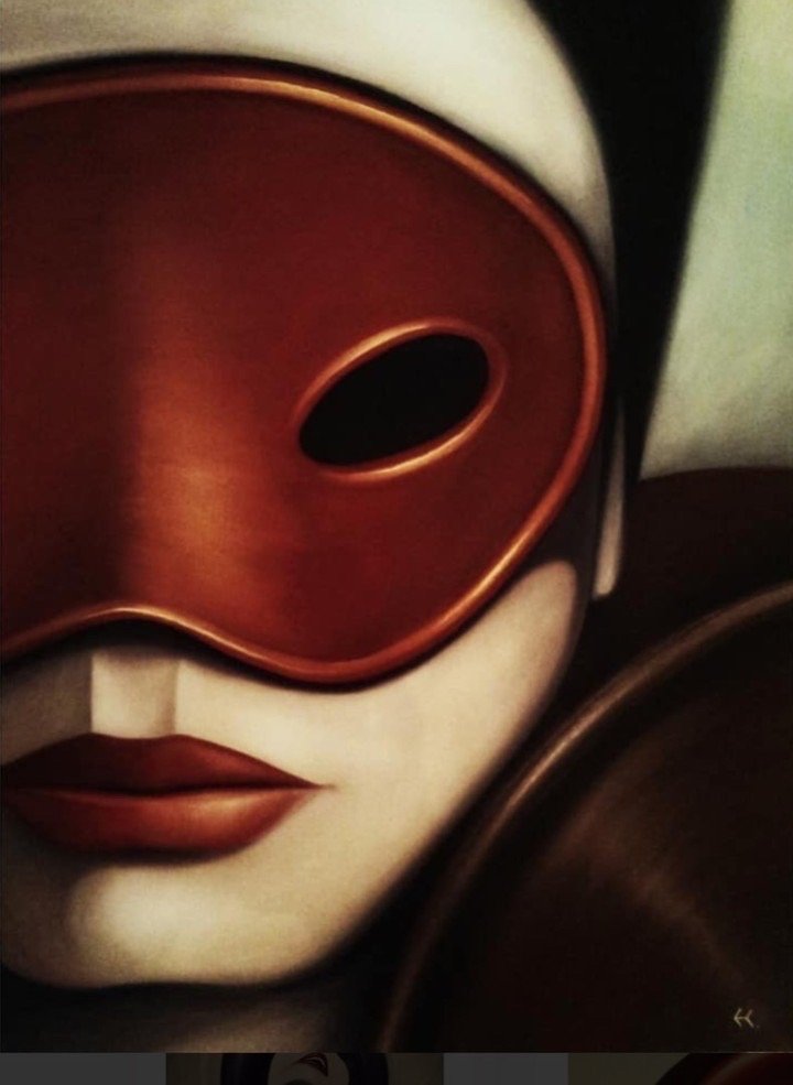 EDSON C CARRA <br> MASKED, 2018