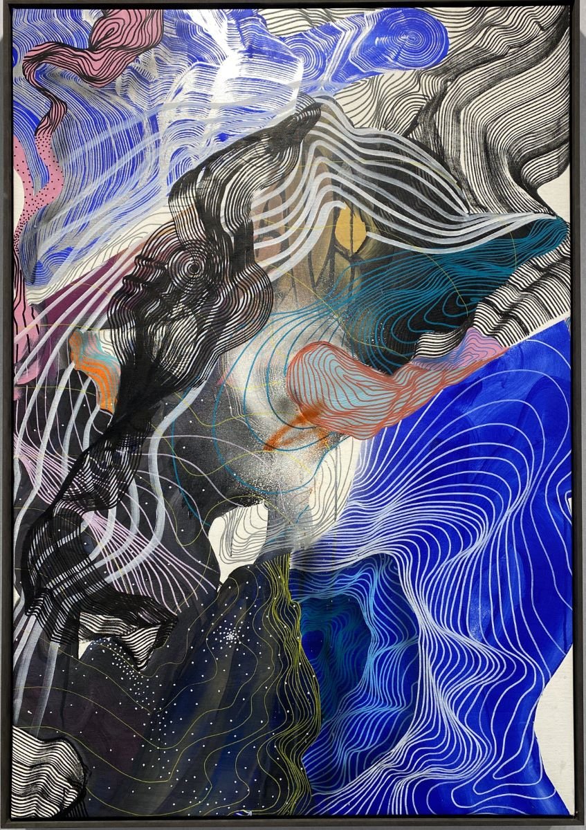 Awerone <br> Fractal Aqua Boogie #3, 2022