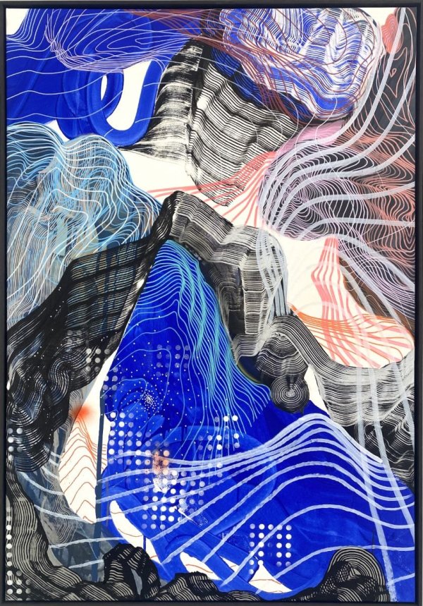 Awerone <br> Fractal Aqua Boogie #4, 2022