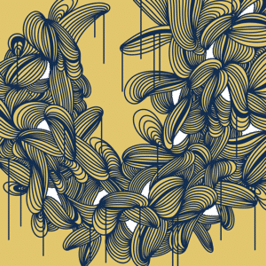 Resonant Field (light) Screenprint