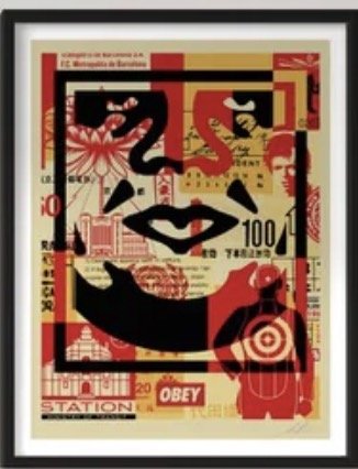 OBEY <br> Colored Head