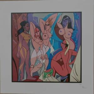 Paxal  Demoiselles d’Avignon