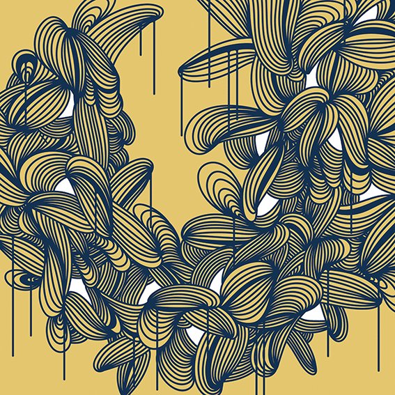 Resonant Field (light) Screenprint