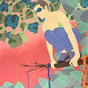 Thibault Laget Ro  <br> Equilibre sur une branche